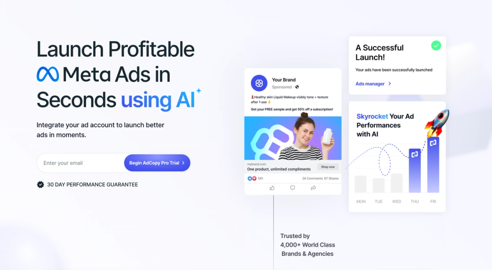 Screenshot of Koast.ai - Meta Ad Account Management