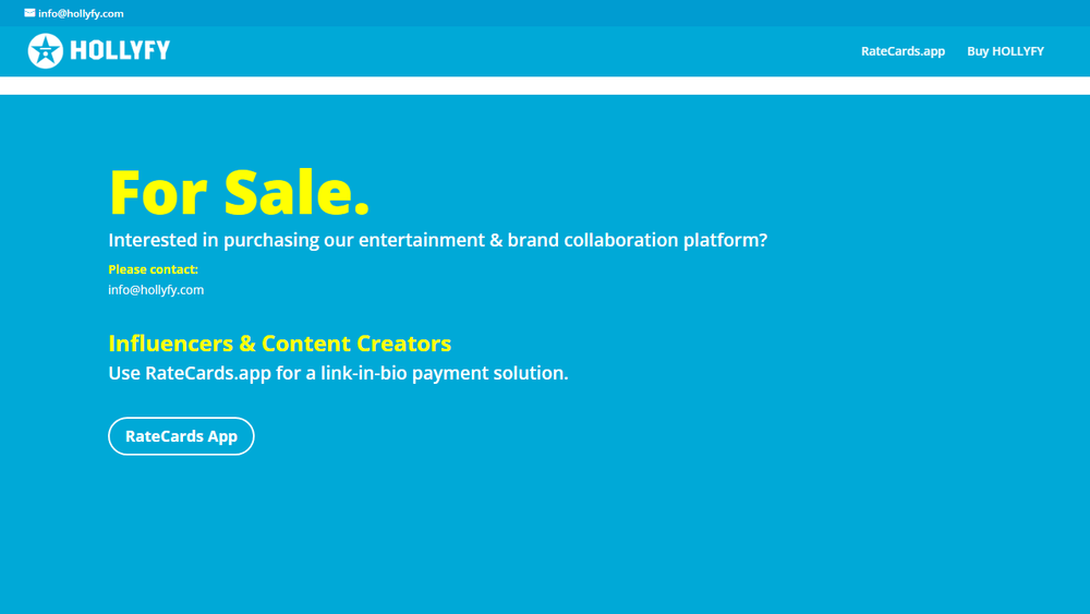 Screenshot of HOLLYFY Screenshot of HOLLYFY