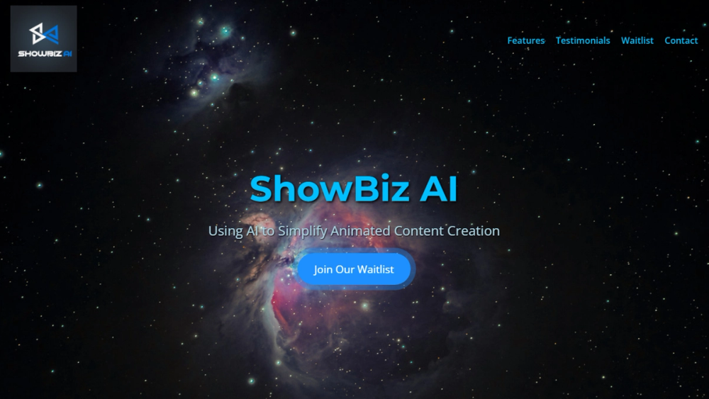 Screenshot of ShowBiz AI Screenshot of ShowBiz AI