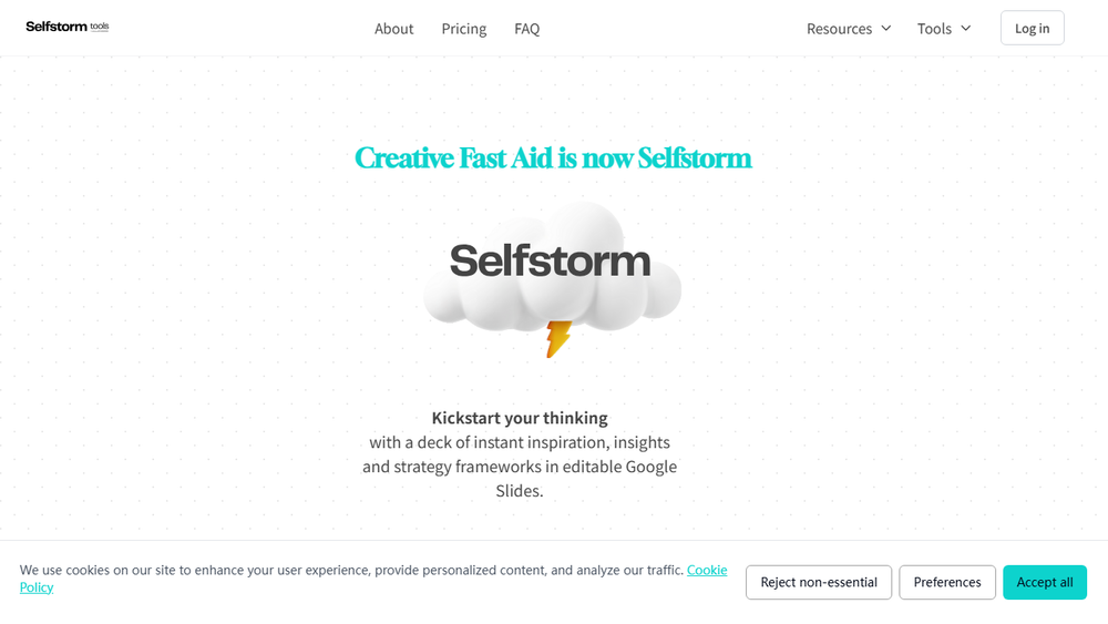 Screenshot of Selfstorm Screenshot of Selfstorm