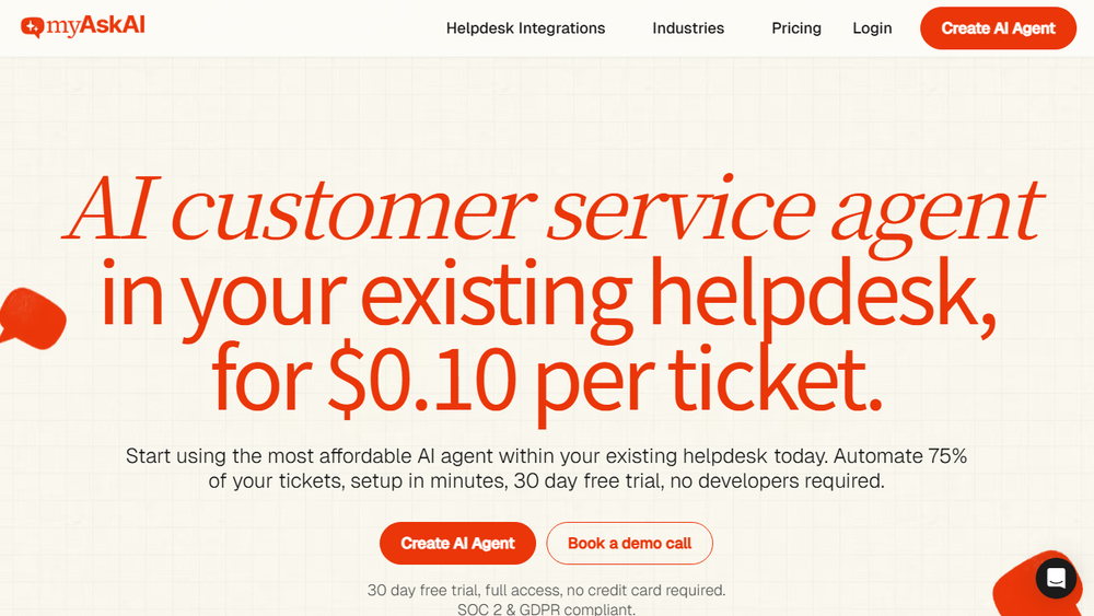 Screenshot of My AskAI