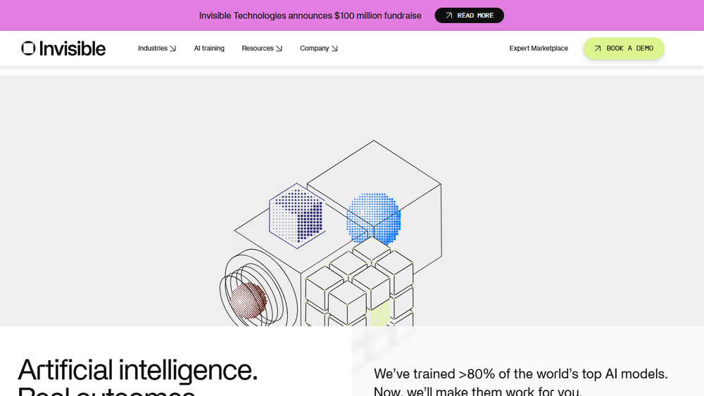 Screenshot of Invisible AI