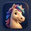 icon of AI Happy Horse