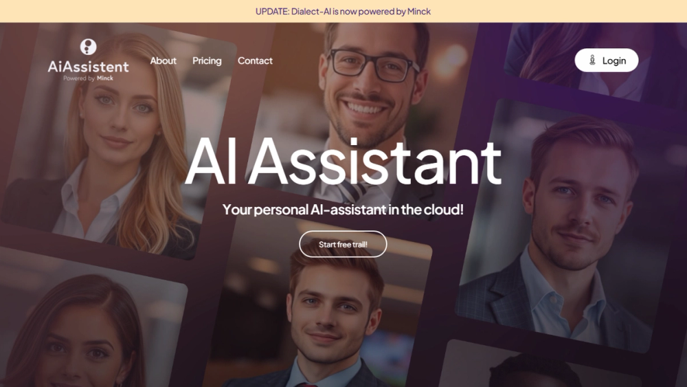 Screenshot of Minck AI Assistant Screenshot of Minck AI Assistant