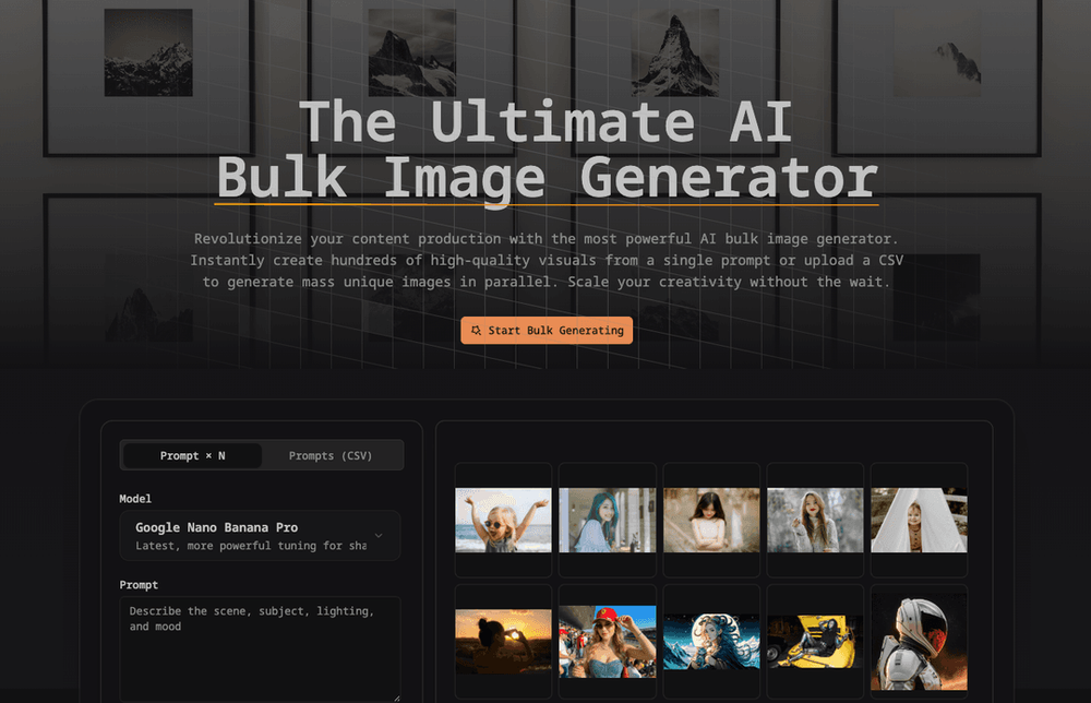 image of AI Bulk Image Generator image of AI Bulk Image Generator