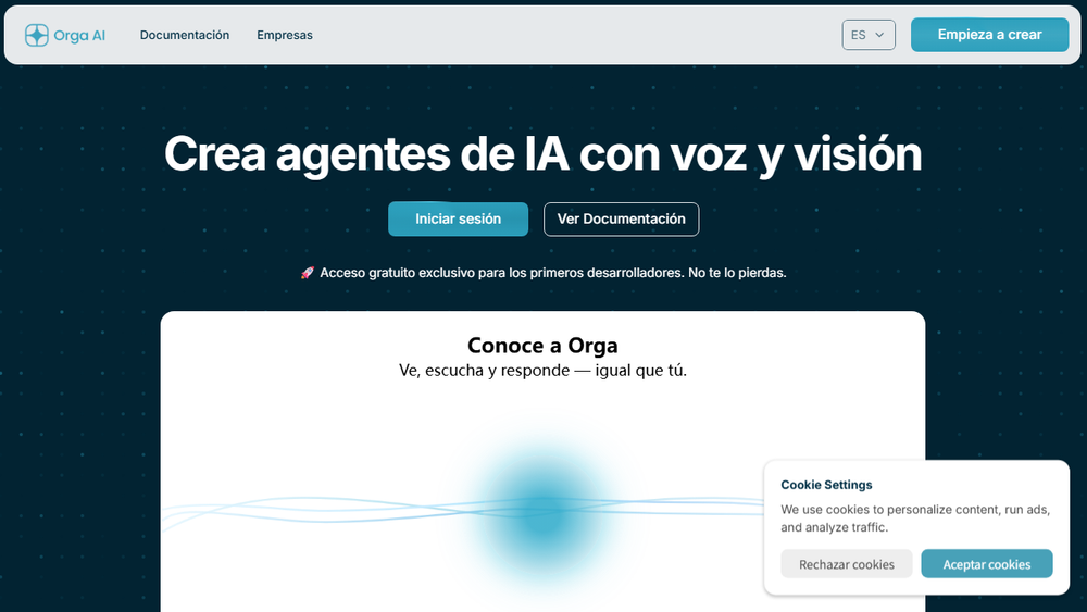 Screenshot of Orga AI Screenshot of Orga AI