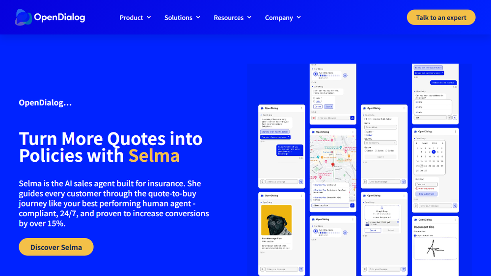Screenshot of OpenDialog AI Agent Management System Screenshot of OpenDialog AI Agent Management System
