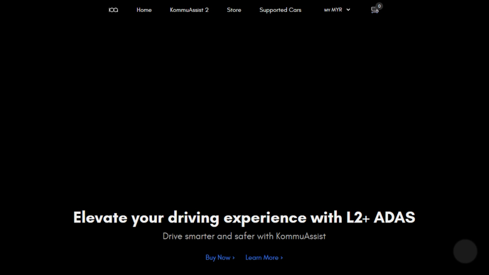 Screenshot of KommuAssist 2: AI-Powered Level 2 Autonomous Driving Solution
