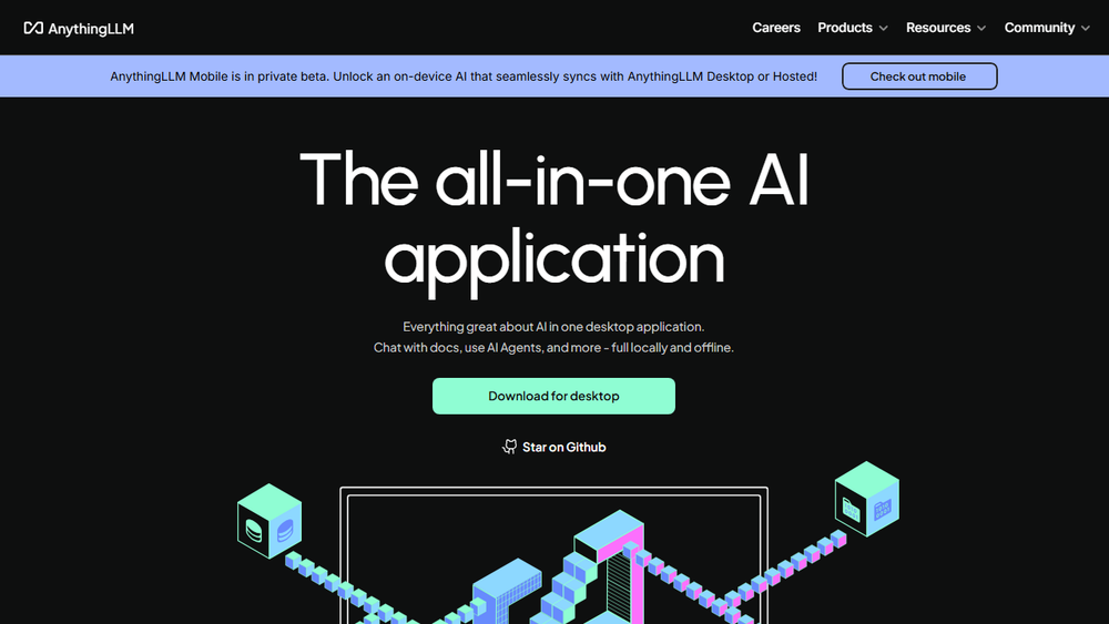 Screenshot of AnythingLLM