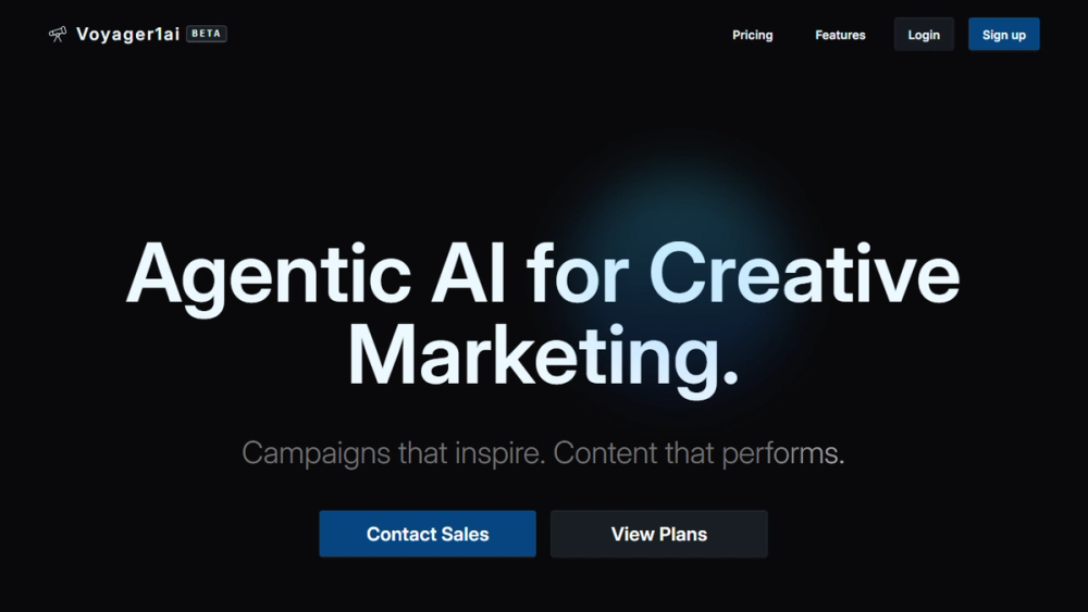 Screenshot of Voyager1ai Screenshot of Voyager1ai