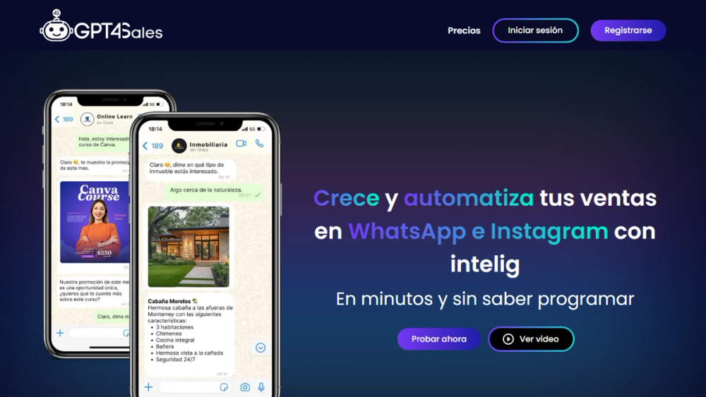 Screenshot of GPT4Sales
