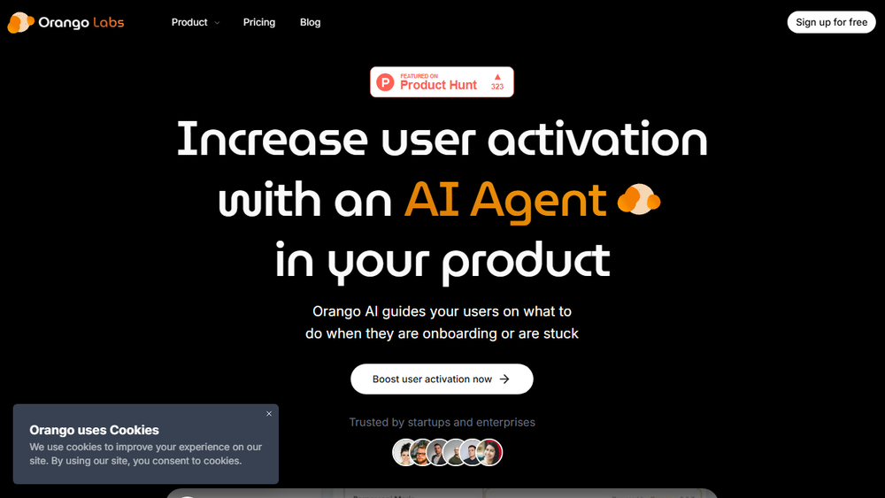 Screenshot of Orango AI Screenshot of Orango AI