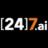 Logo of [24]7.ai - AI Customer Service Platform