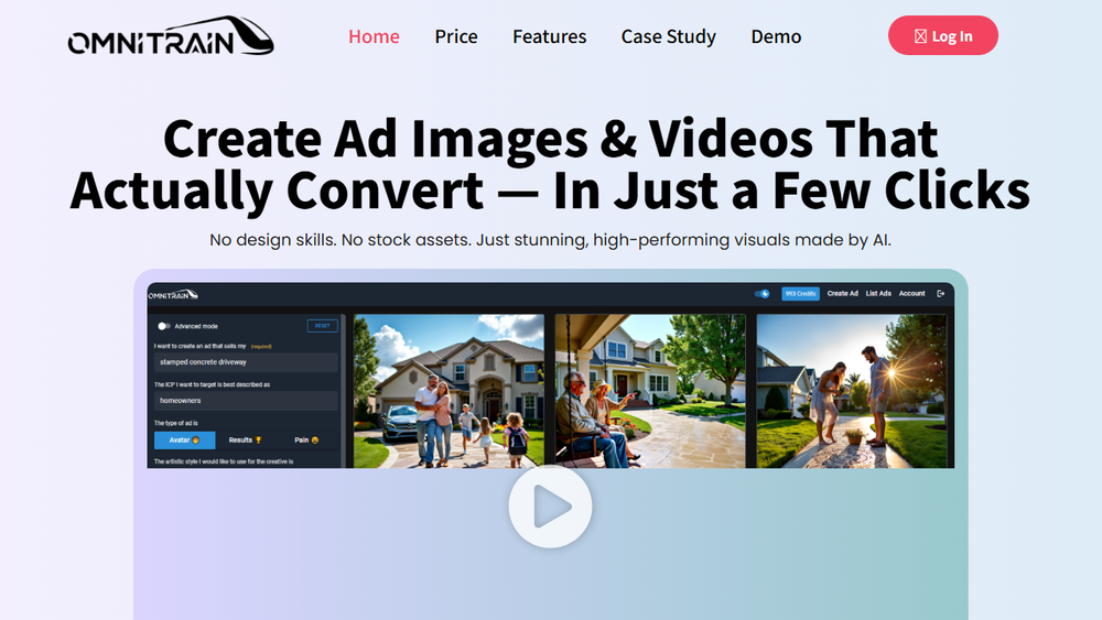 Screenshot of Omnitrain: AI Ads Maker Screenshot of Omnitrain: AI Ads Maker