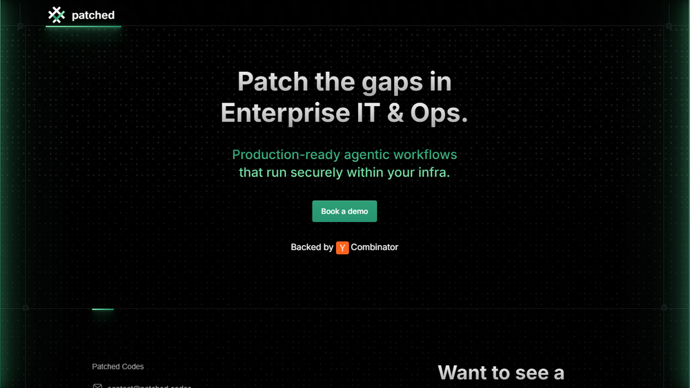 Screenshot of Patched Screenshot of Patched