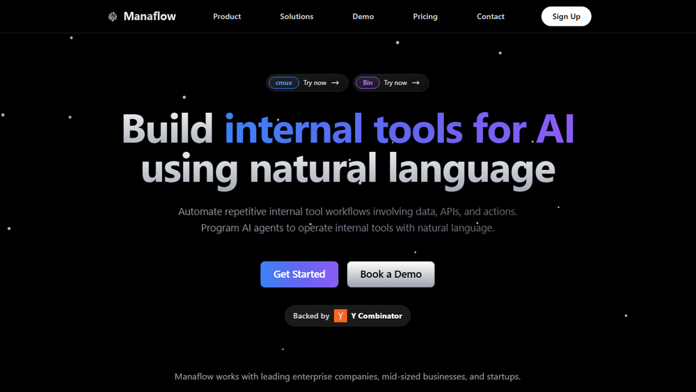 Screenshot of Manaflow