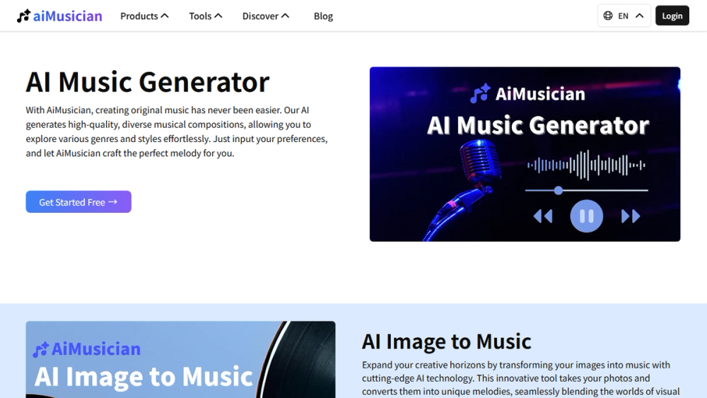 Screenshot of Ai Musician