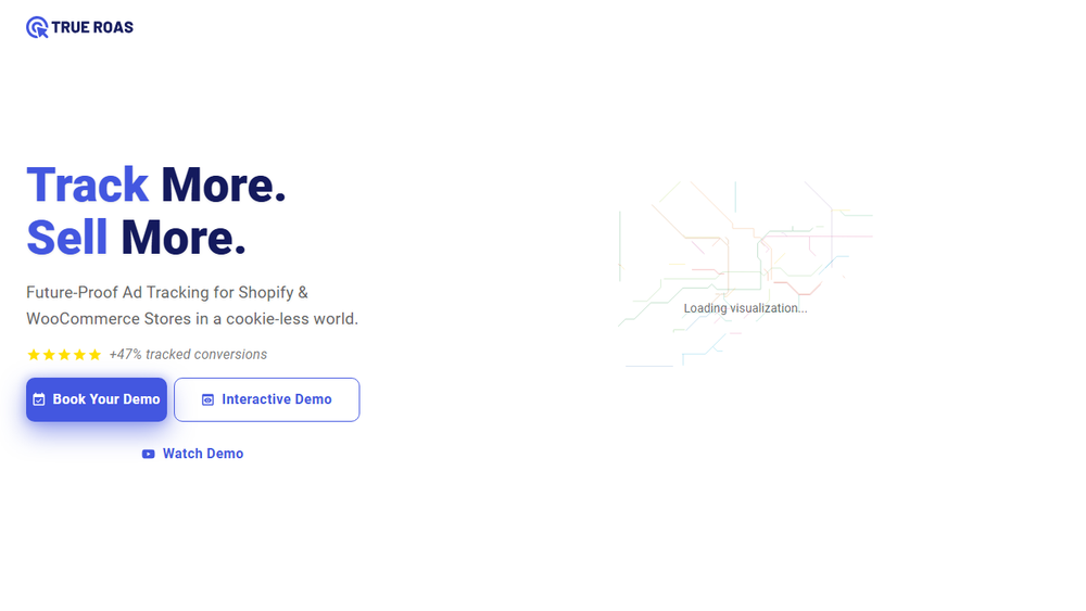 Screenshot of TrueROAS Ad Tracking Screenshot of TrueROAS Ad Tracking