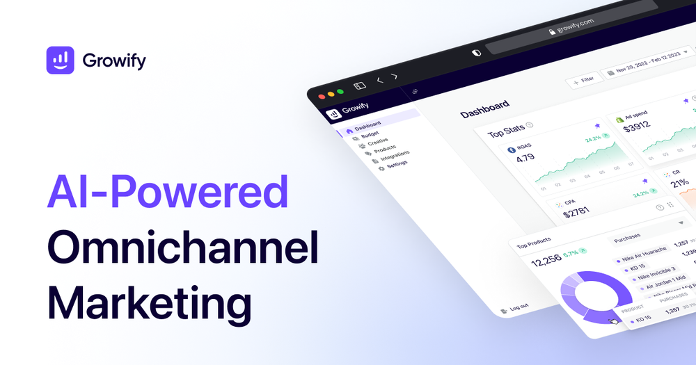 Screenshot of Growify Marketing Attribution Software Screenshot of Growify Marketing Attribution Software