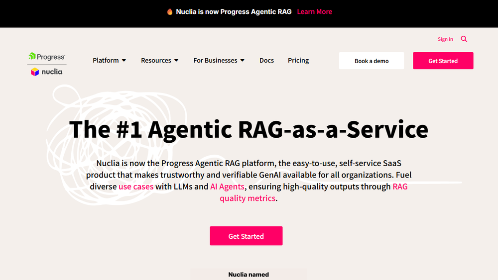 Screenshot of Nuclia Screenshot of Nuclia