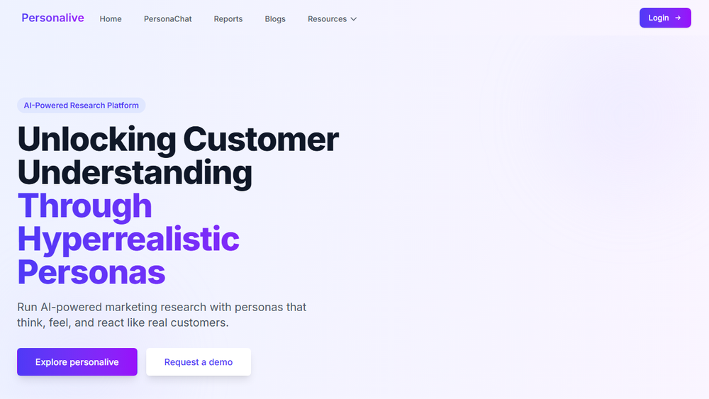 Screenshot of Personalive Screenshot of Personalive