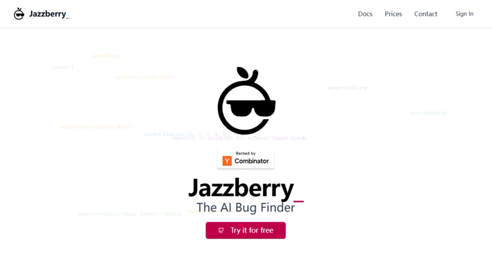 Screenshot of Jazzberry