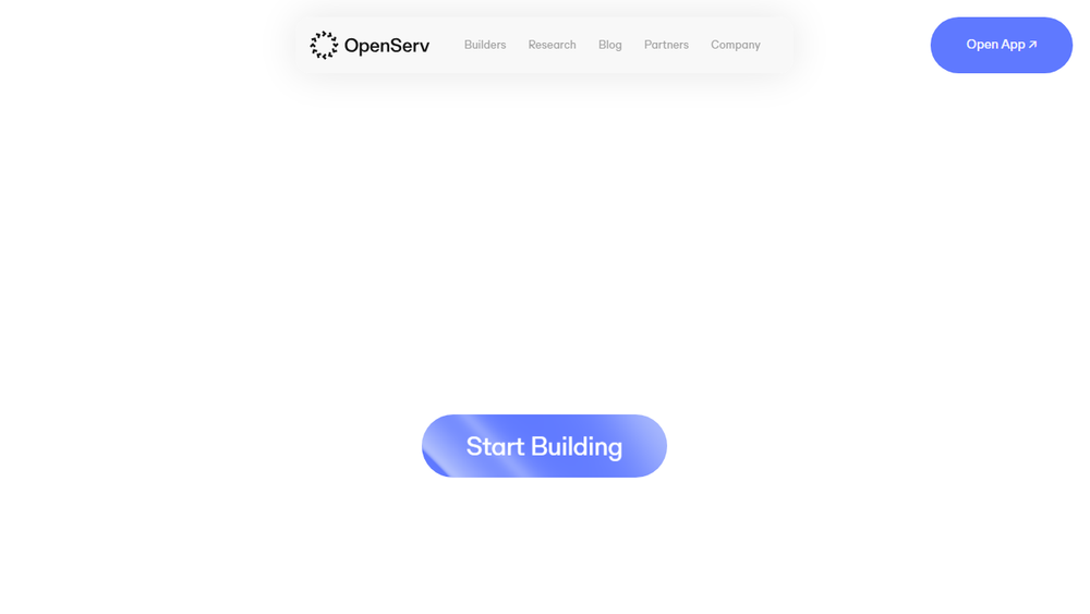 Screenshot of OpenServ