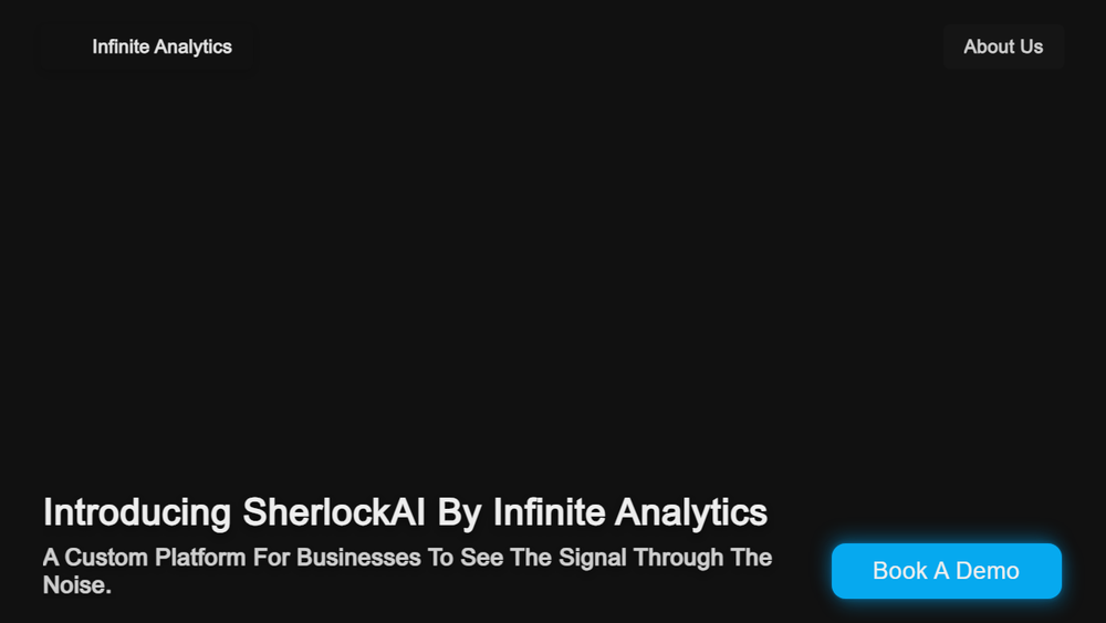Screenshot of Infinite Analytics Screenshot of Infinite Analytics