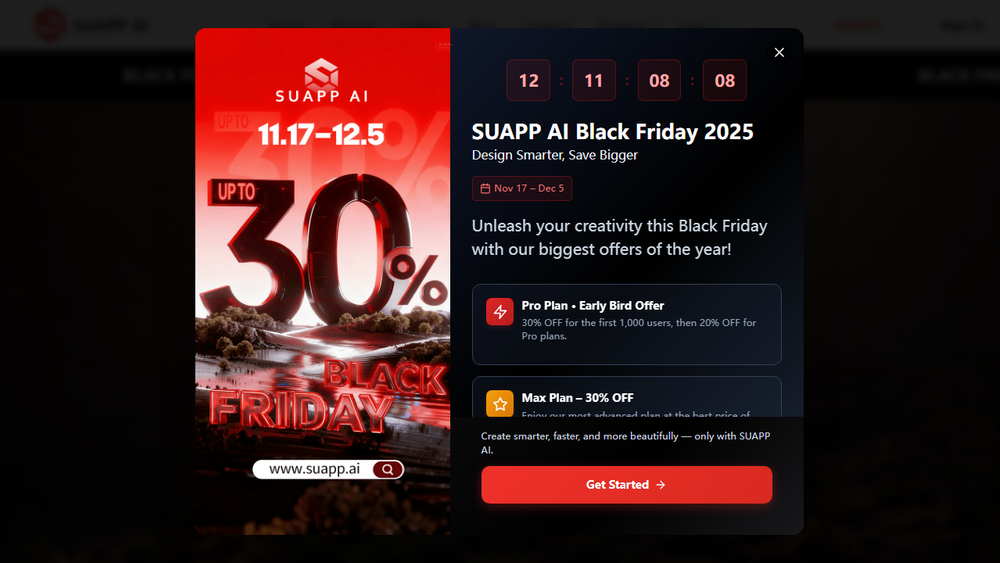 Screenshot of SUAPP AI