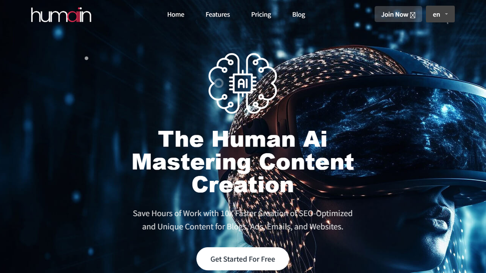 Screenshot of Humai.in: AI Content and Image Generator Screenshot of Humai.in: AI Content and Image Generator