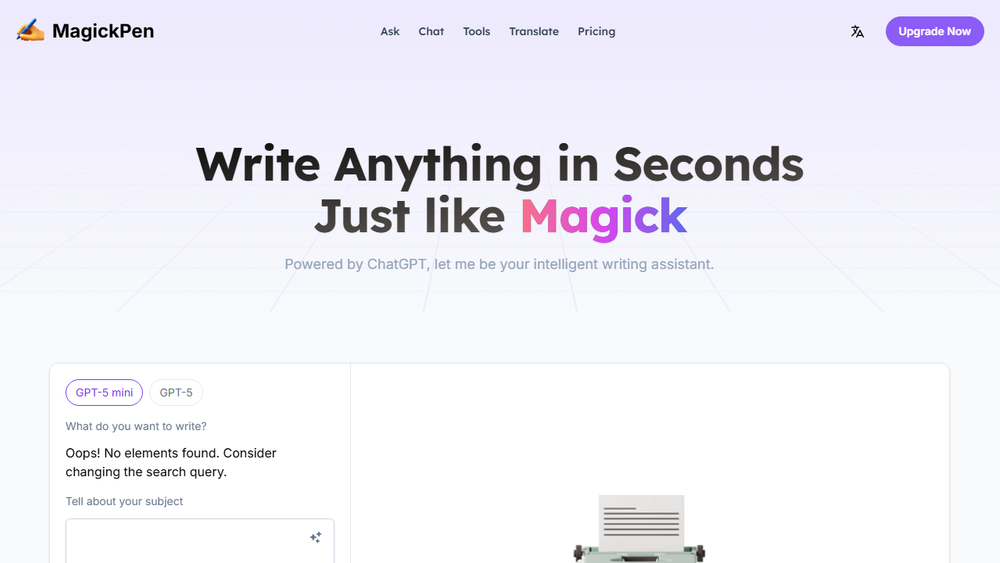 Screenshot of MagickPen