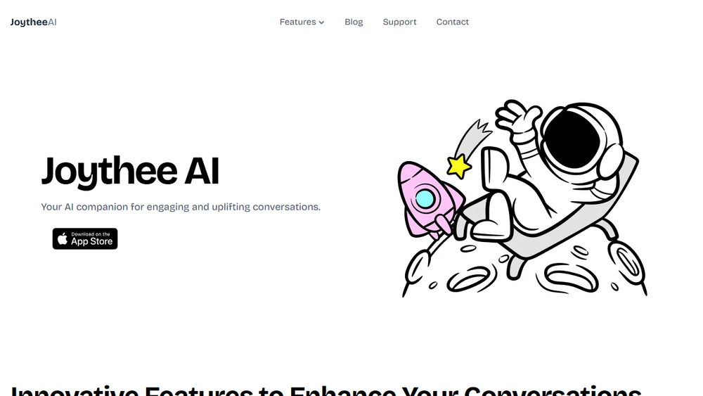 Screenshot of Joythee AI Screenshot of Joythee AI