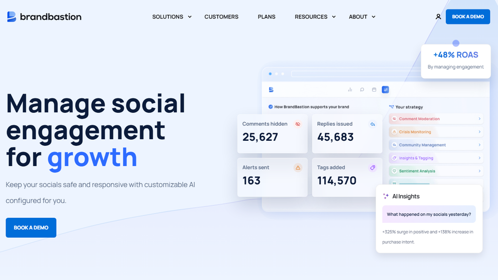 Screenshot of BrandBastion Screenshot of BrandBastion