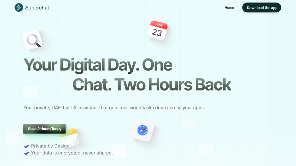 Screenshot of Superchat Screenshot of Superchat