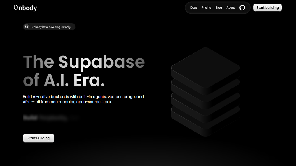 Screenshot of Unbody