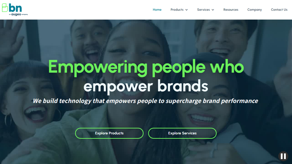 Screenshot of Brand Networks Screenshot of Brand Networks