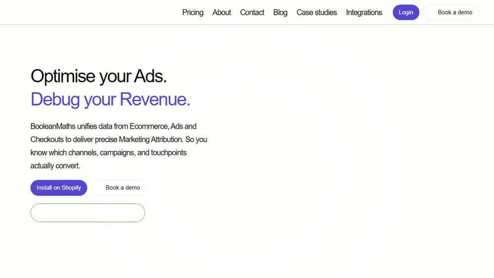 Screenshot of BooleanMaths