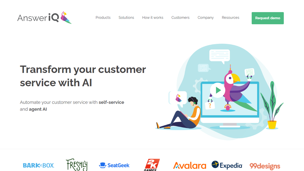 Screenshot of AnsweriQ