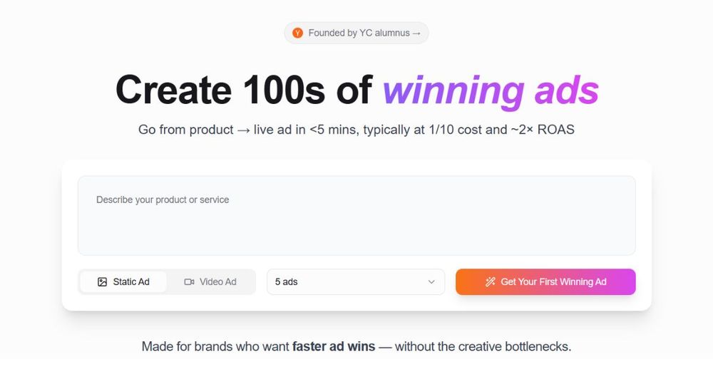 Screenshot of EngagexAI - AI Ad Generator Screenshot of EngagexAI - AI Ad Generator