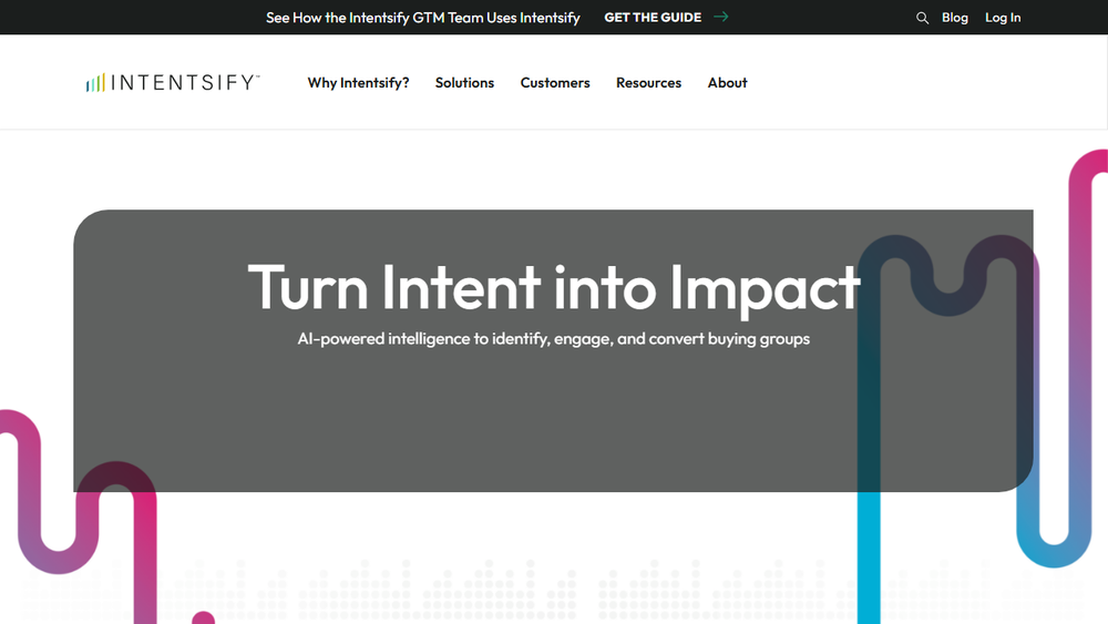 Screenshot of Intentsify: B2B Intent Data & Activation Platform Screenshot of Intentsify: B2B Intent Data & Activation Platform