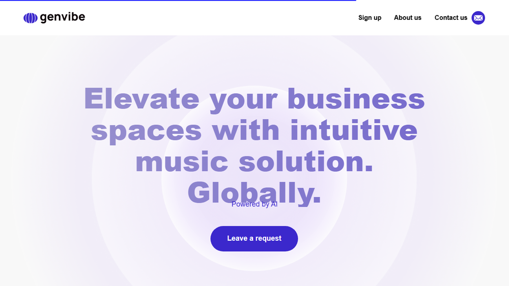 Screenshot of Genvibe AI Screenshot of Genvibe AI