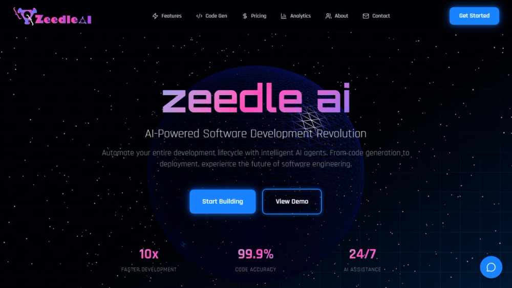 Screenshot of Zeedle AI Screenshot of Zeedle AI