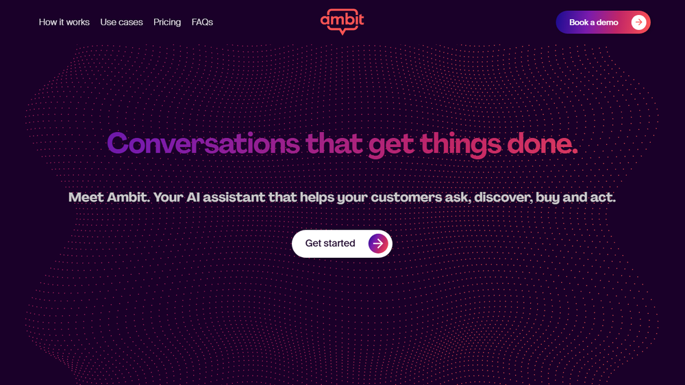 Screenshot of Ambit AI Screenshot of Ambit AI