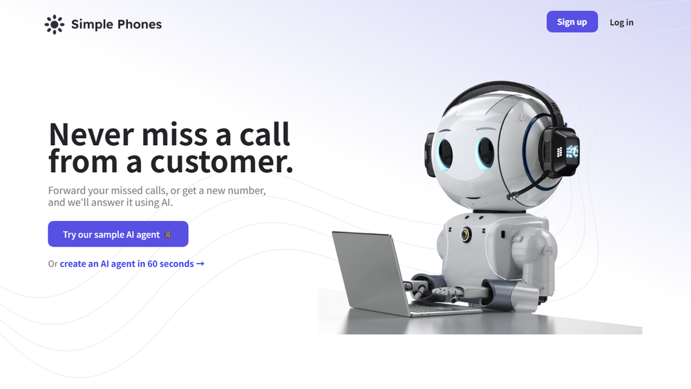 Screenshot of Simple Phones Screenshot of Simple Phones