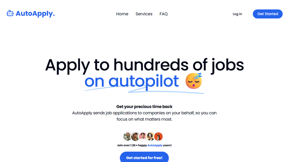 Screenshot of AutoApply Screenshot of AutoApply