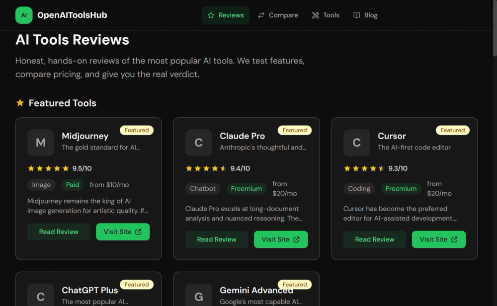 image of OpenAIToolsHub image of OpenAIToolsHub