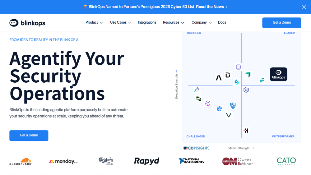 Screenshot of BlinkOps Screenshot of BlinkOps