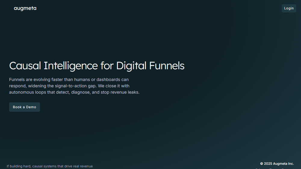 Screenshot of Augmeta