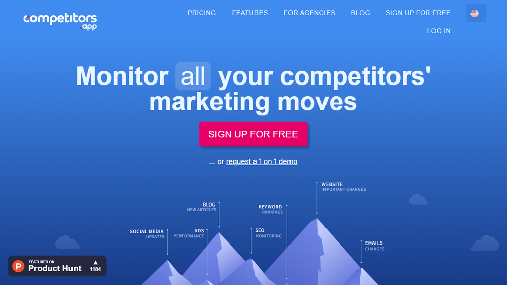 Screenshot of Competitors App