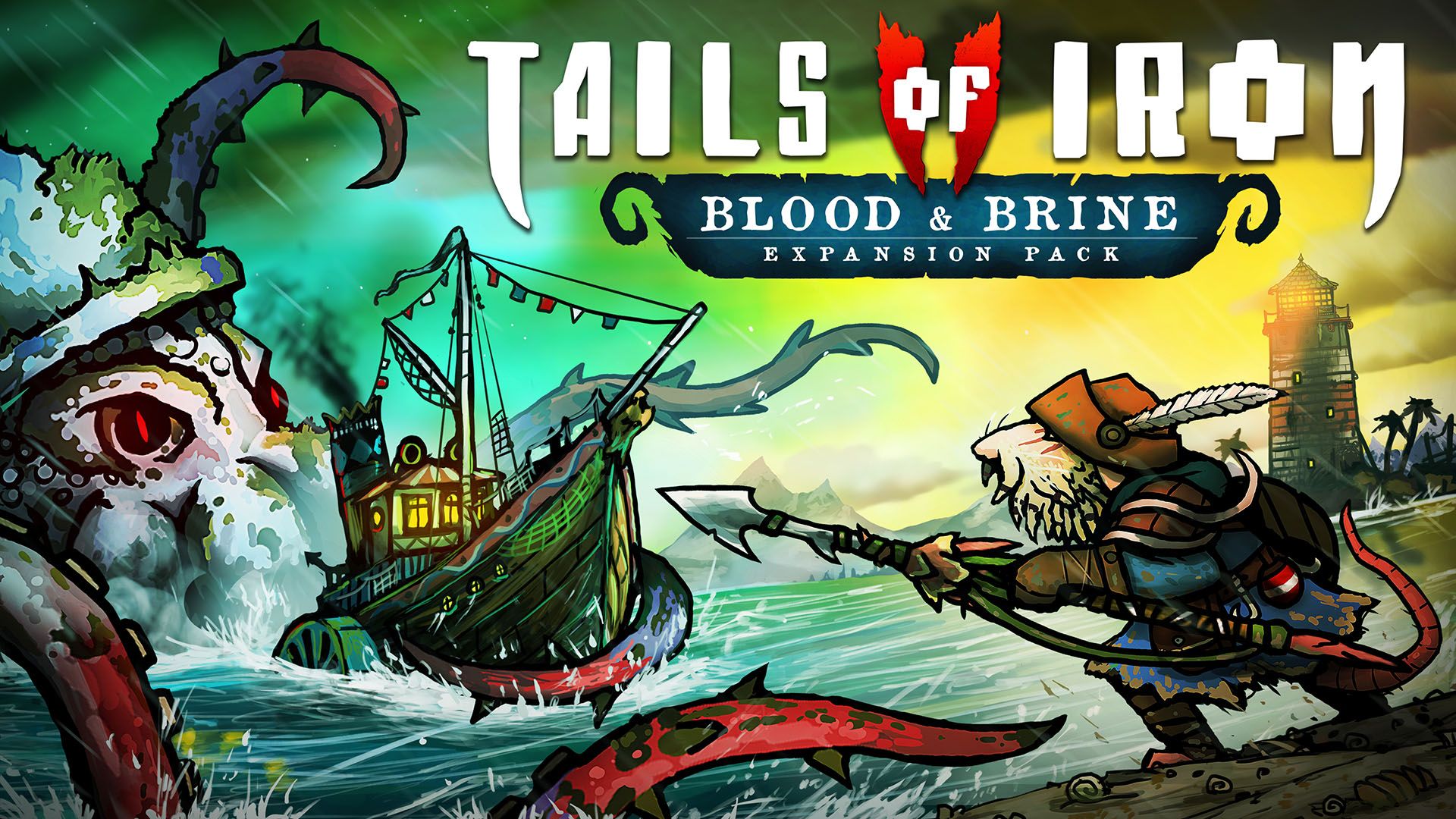 Tails of Iron 2 Ekspansi Blood and Brine Gratis Hari Ini — 11 Quest, 10 Boss, dan Fishing Mechanic di Hardshell Brook